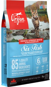 ORIJEN Six Fish Cat sucha karma dla kotów 5,4kg