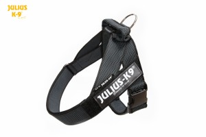 JULIUS K9® Szelki dla psa pasowe roz. 2 czarne